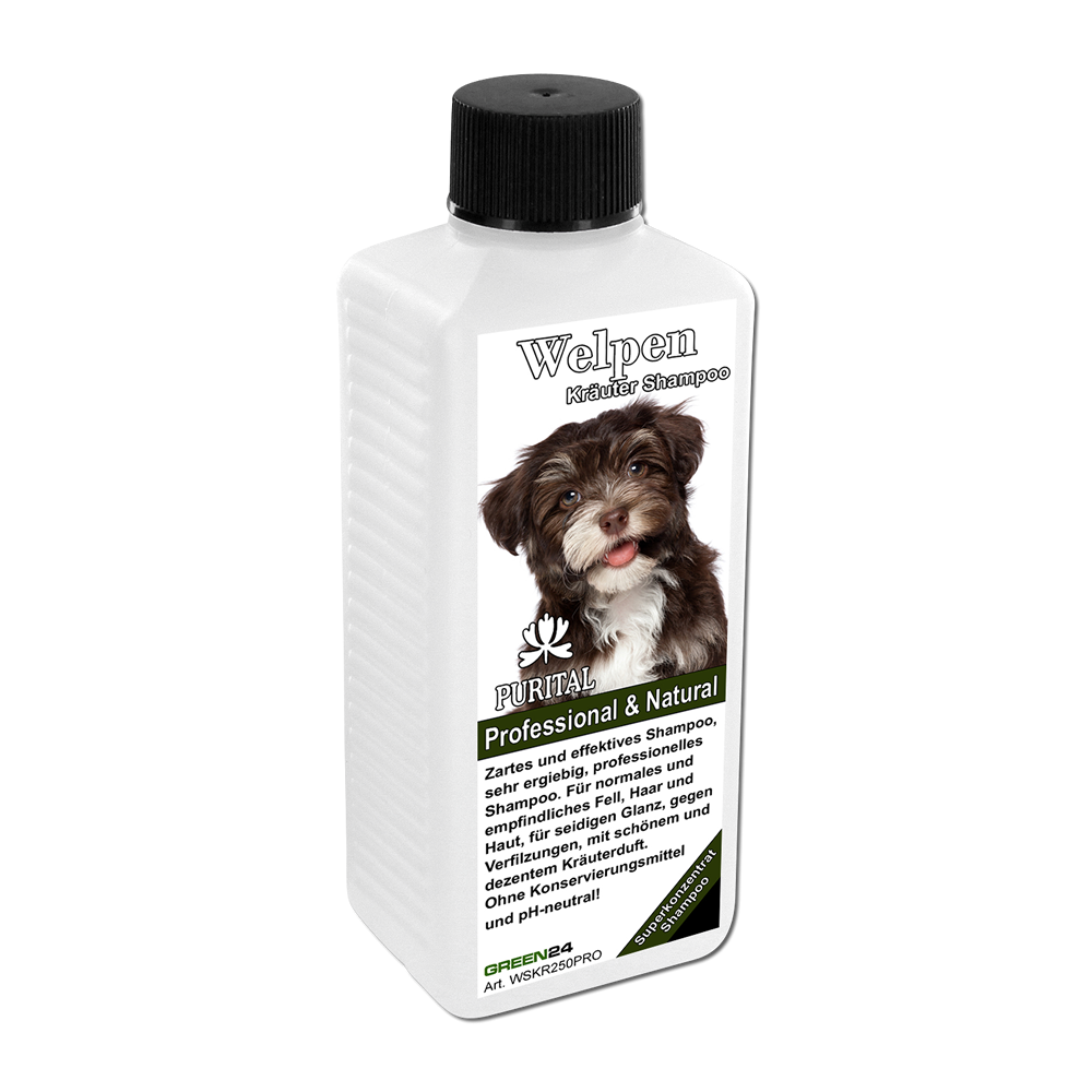 HundeShampoo für Welpen 250ml KräuterShampoo Premium