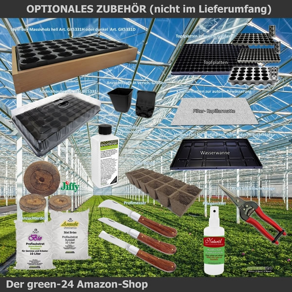 HydroLab Das große Naturlabor Ökosystem Keimgerät Zimmergewächshaus 