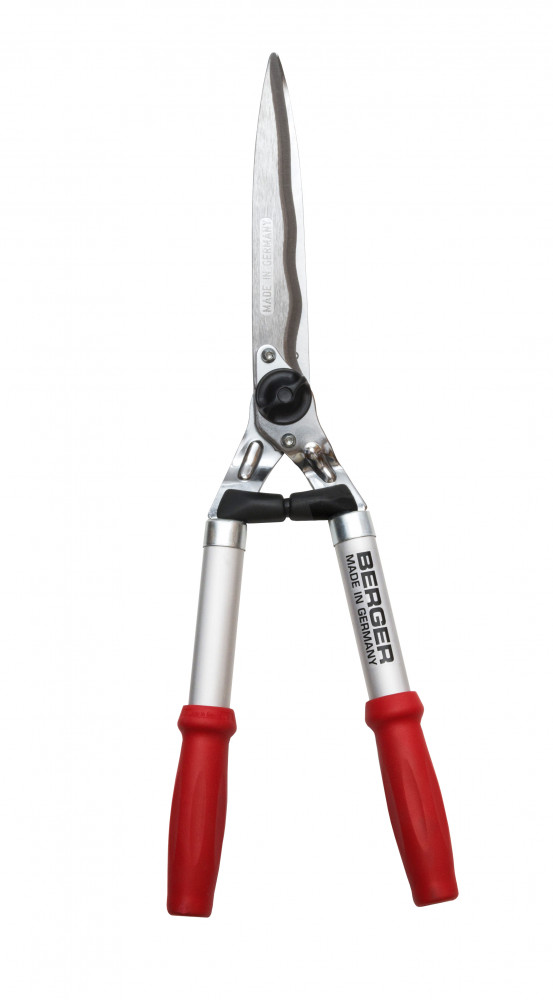 HOME IT Heckenschere 68cm - Wellenschliff Klinge Aus SK5 Stahl