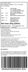 Amaryllis Hippeastrum Green Liquid Fertilizer 250ml