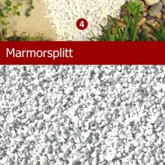 Marmorsplitt sehr hell, feinkörnig 1kg Marmorsplitt sehr hell, feinkörnig 1kg