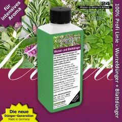 Kräuterdünger Aroma Premium – 250ml NPK Spezialkonzentrat für Kräutergarten | Heimische & Südliche Kräuter | Mehr Aroma durch beste Düngerbestandteile