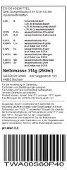 Amorphophallus-Dünger titanum / konjac Titanwurz düngen 250ml