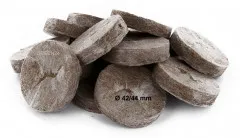 10 Stück Torf-Quelltöpfe Ø44mm Made by Jiffy® Torf Quell-Tabletten