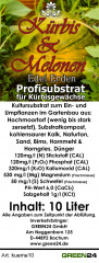 Kürbis- & Melonen- Erde 10 Ltr. - Profisubstrat für Kürbisgewächse