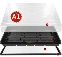 Hydroponik A1 XL Zimmergewächshaus