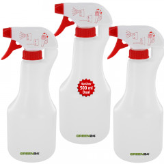 3 Stück Sprüher 500ml Handsprüher Pumpsprüher Zerstäuber für Haus & Garten