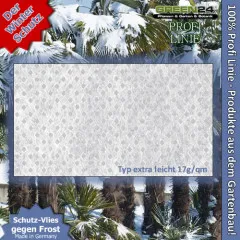 Garten-Vlies M170 – Extra leichter Pflanzenschutz für empfindliche Pflanzen (17g/m², 240cm breit) je lfm