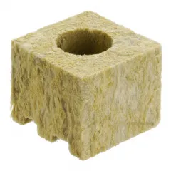 8 Steinwollewürfel Kulturblock 75x75x65mm einzeln entnehmbar