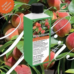 Pfirsich-Dünger - Prunus persica NPK Pfirsichbaum Flüssigdünger 250ml