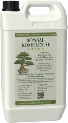 Bonsai-Komplex AF - 5 Liter anwendungsfertiger Spezialdünger kalkfrei für alle Bonsai-Arten. Das Nähstoffverhältnis verhindert übermäßiges Wachstum und fördert kompakte, gesunde Miniatur-Bäume.