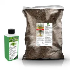 Elefantenfuß Umpflanz-Set - 10L Wüsten-Substrat + 250ml Spezialdünger