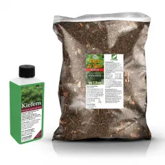 Kiefern Umpflanz-Set - 10L Profi-Substrat + 250ml Dünger