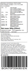 Bonsai Universal Liquid Fertilizer 250ml